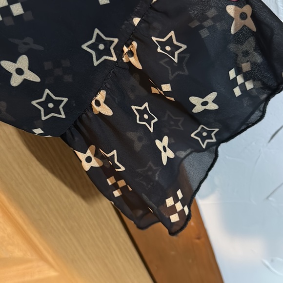 Black boutique faux wrap dress EEUC - Picture 7 of 8